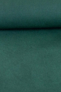 Hunter green waxed cotton canvas.