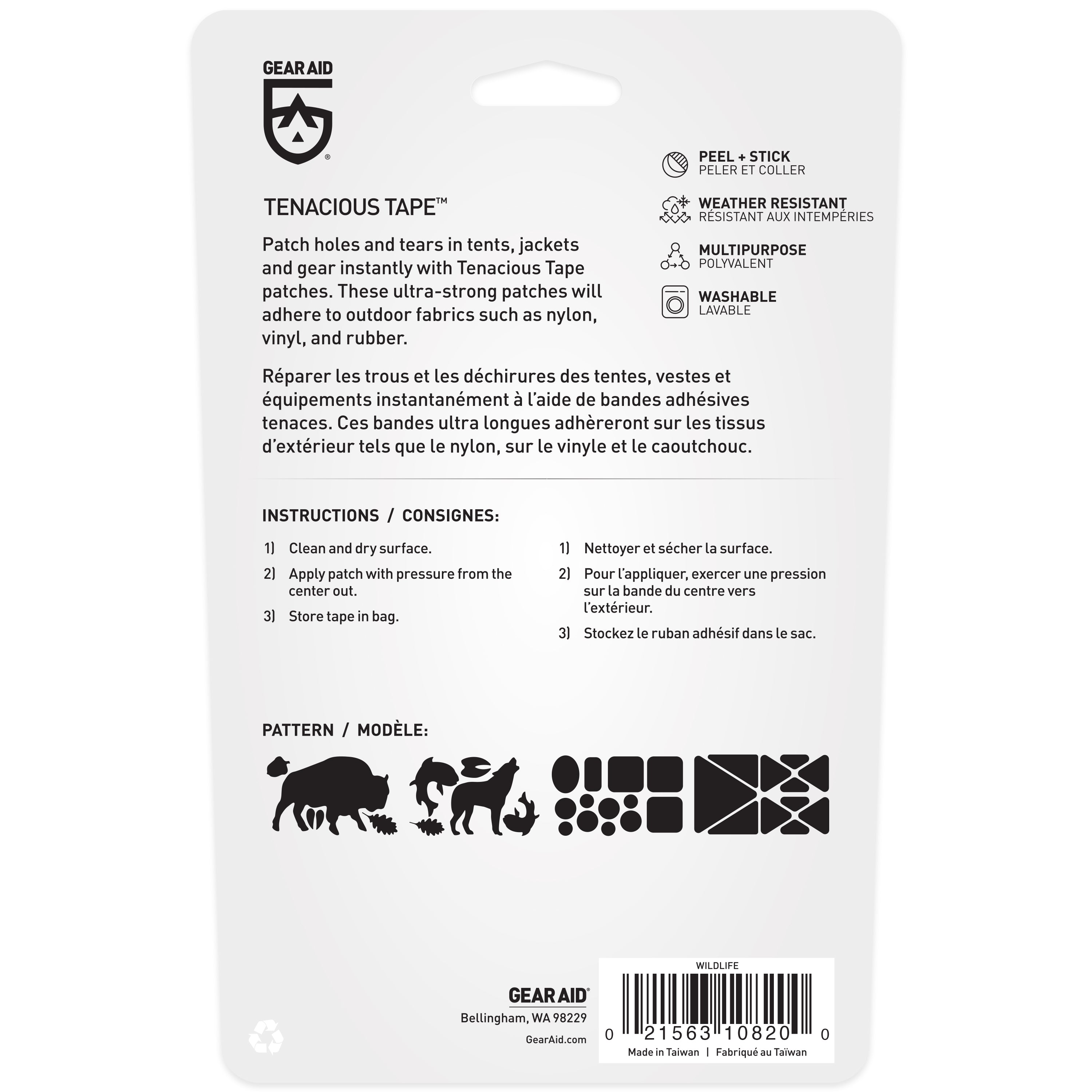 Tenacious Tape Wildlife Patches