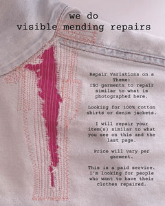 Mending Drop Off Day - Sept 20