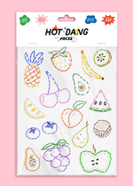 Load image into Gallery viewer, Fruit Embroidery Sheet Set
