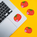 Load image into Gallery viewer, Tomato Pin Cushion Sticker - Vinyl Waterproof Sticker
