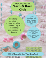 Load image into Gallery viewer, Mending Meetup: Yarn &amp; Darn Club - Dec 15
