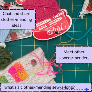 Virtual Clothes-Mending Sew-a-Long