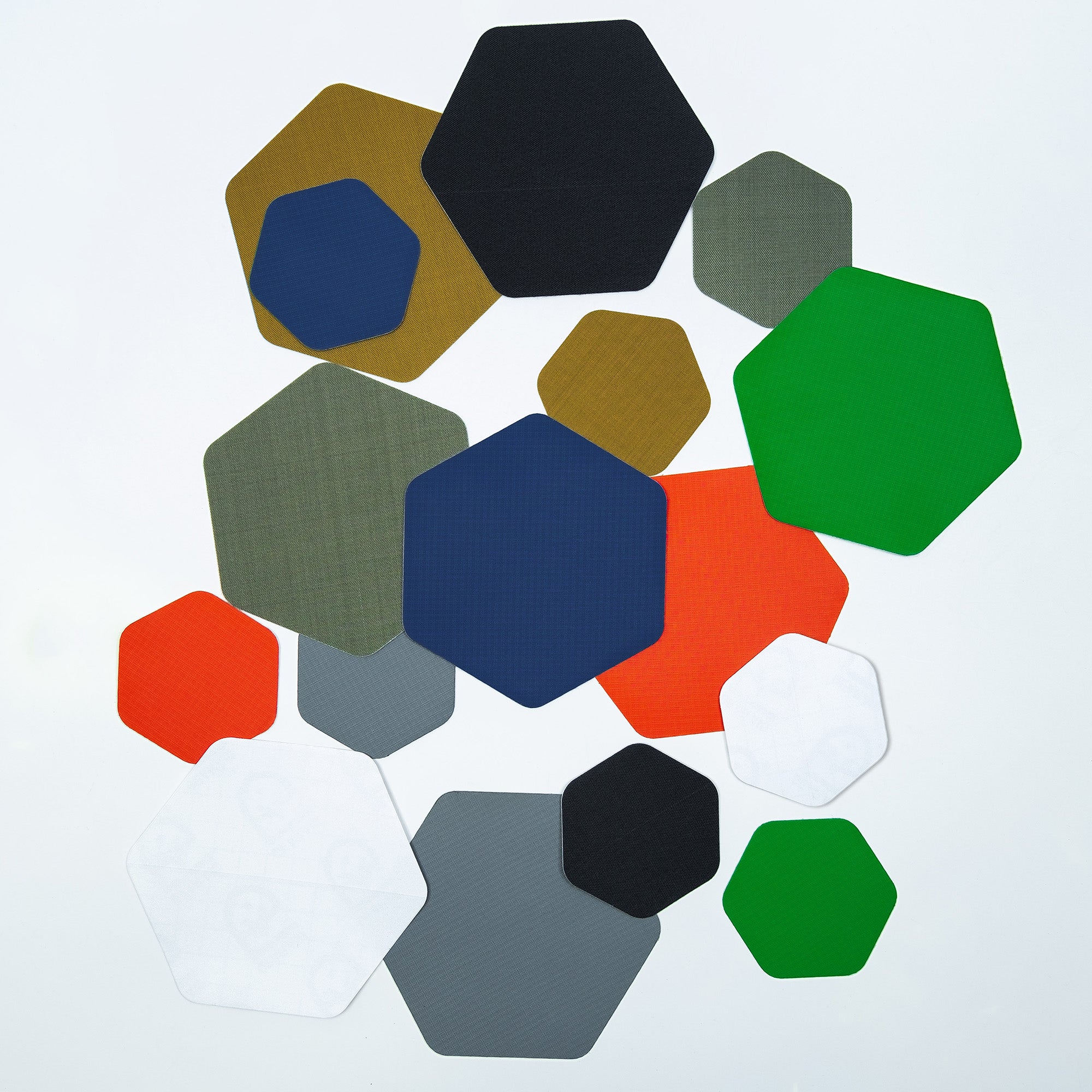 Tenacious Tape Patches Hex - Clear