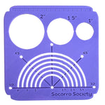 Load image into Gallery viewer, Sashiko Circle Stencil
