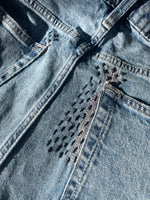 Load image into Gallery viewer, Denim Repair, Visible Mending
