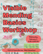 Load image into Gallery viewer, Feb 11: Visible Mending Basics Workshop
