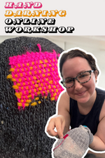 Load image into Gallery viewer, Intro to Hand Darning Workshop: On Demand
