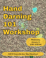 Load image into Gallery viewer, January 5 or 14: Hand Darning 101 Workshop
