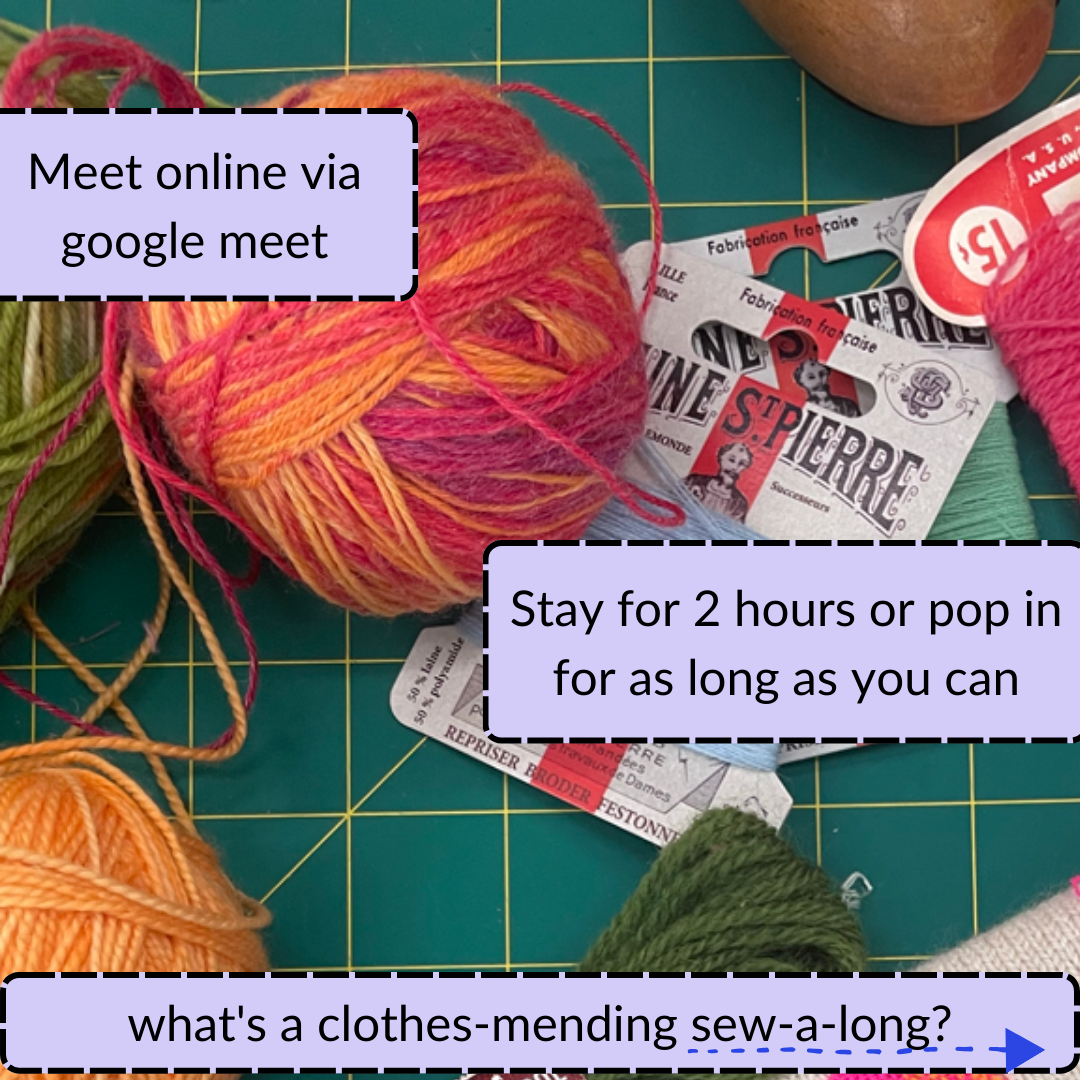 Virtual Clothes-Mending Sew-a-Long