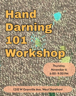 Load image into Gallery viewer, Hand Darning 101 Workshop: November 6
