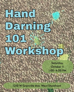Load image into Gallery viewer, Hand Darning 101 Workshop: October 11

