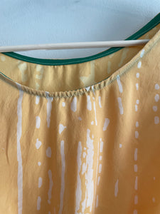 Silky Bow Blouse - Yellow - Sample Sale