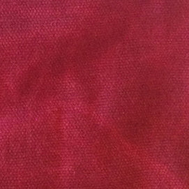 cranberry red waxed canvas fabric