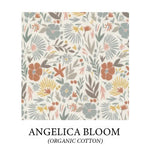 Load image into Gallery viewer, (angelica bloom) muted colored flowers on cream background
