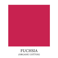 Fuchsia (bright pink) - organic cotton
