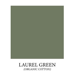 laurel green - organic cotton